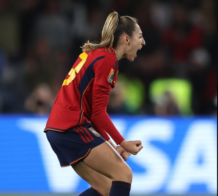 Olga Carmona marcou o 1º da Espanha - Foto: Fifa