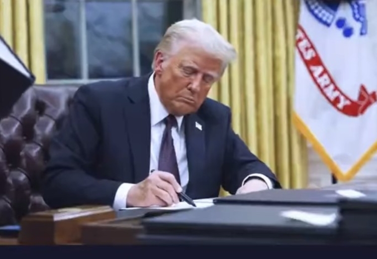 Foto: Reprodução/Instagram Governo de Donald Trump