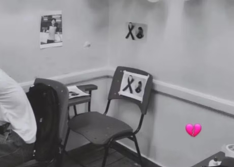 Menino recebeu homenagem na escola onde estudava / Foto: Reprodução