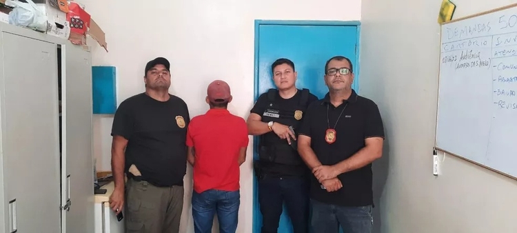 Jeferson da Silva foi preso em Atalaia do Norte / Foto: Divulgação/PC-AM