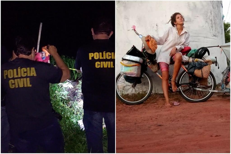 Corpo de Julieta Hernández estava enterrado próximo a residência do casal / Foto: Divulgação e Reprodução