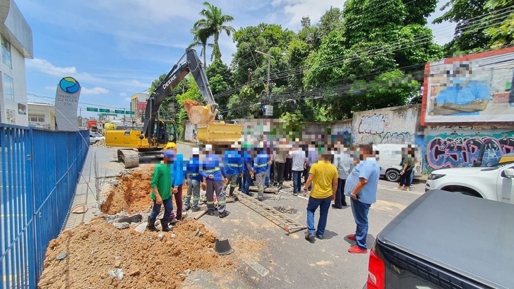 Trânsito foi alterado - Foto: Reprodução / IMMU