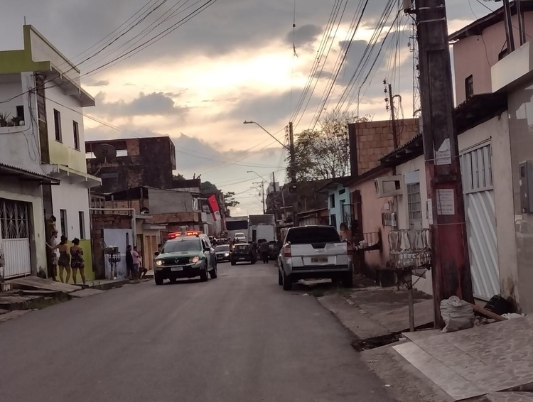 Tiroteio em confraternização de família no Mutirão -Foto: Caio Guarlotte/Portal do Holanda