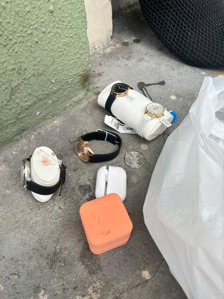 Itens recuperados com outro preso - Foto: Divulgação/Arquivo