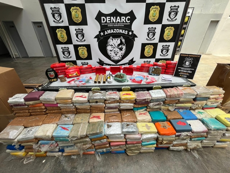 Drogas avaliada em aproximadamente R$ 10 milhões - Foto: Jander Robson/ Portal do Holanda