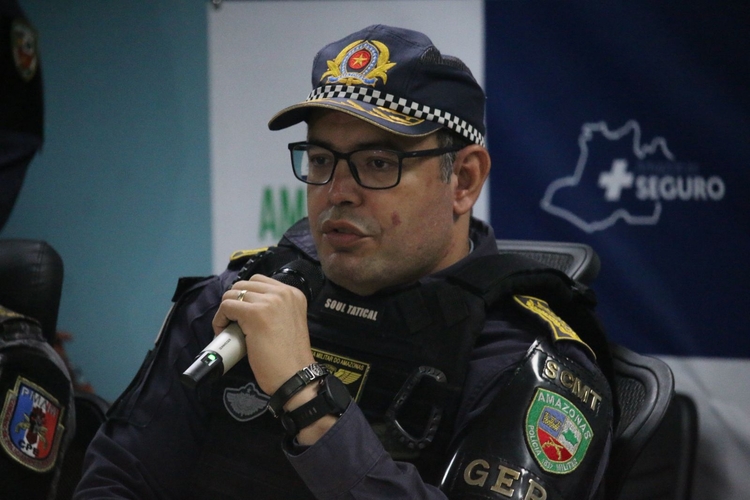 Subcomandante-Geral da PM, Coronel Thiago Balbi - Foto: Jander Robson / Portal do Holanda