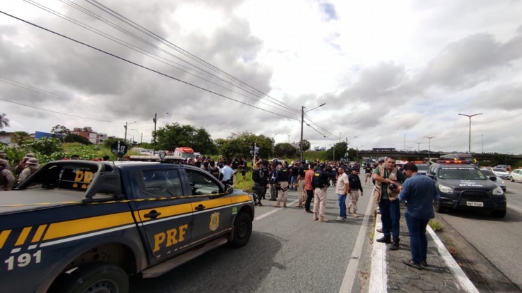 Agentes morreram na rodovia - Foto: PRF