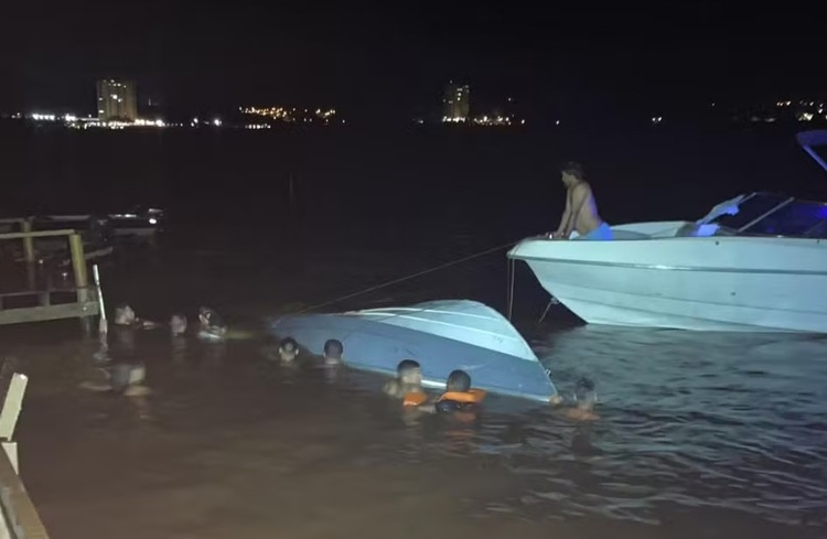 Vítimas foram socorridas por populares - Foto: Reprodução Redes Sociais