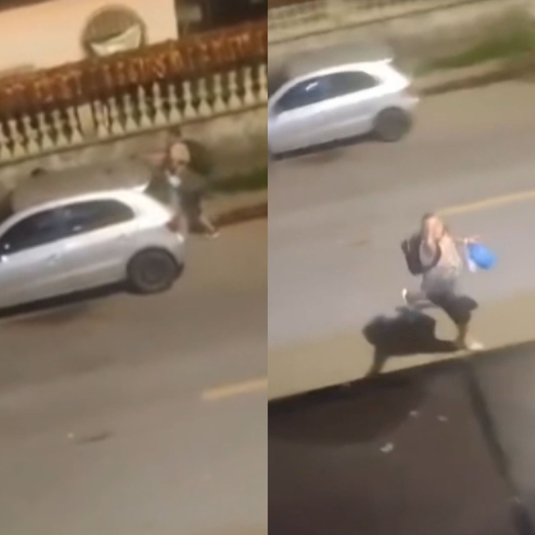 Sargento atira contra ex e em testemunha que filmava / Foto: Reprodução