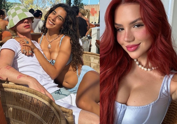 Juliano e Marina, e Vivi Wanderley - Foto: Reprodução Instagram