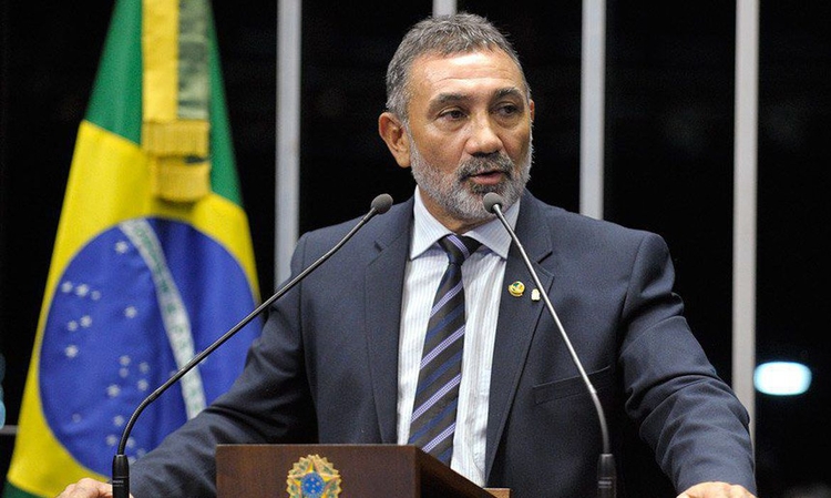 Telmário é acusado de defender madeireios ilegais - Foto: Waldemir Barreto/Agência Senado