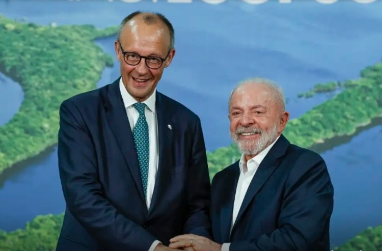 Chanceler alemão Friedrich Merz - Foto: Tania Rego/EBC