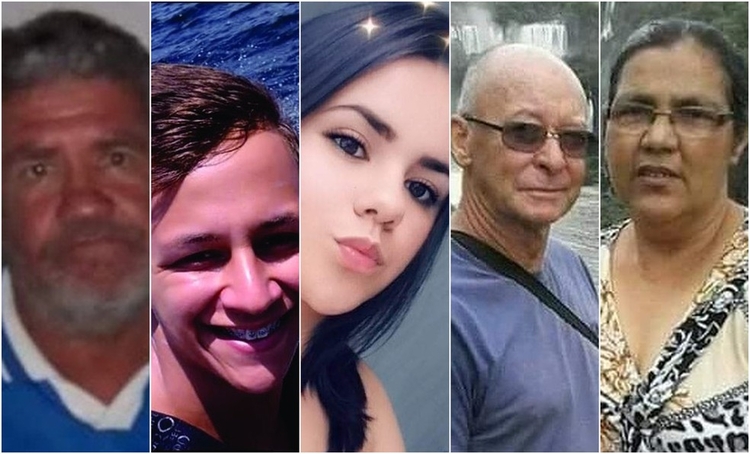 Vítimas que estavam em lancha em Capitólio - Imagens: Reprodução/Arquivo Pessoal