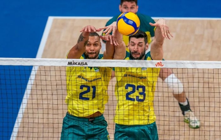  Brasil venceu por 3 a 0 - Foto: Divulgação/FIVB