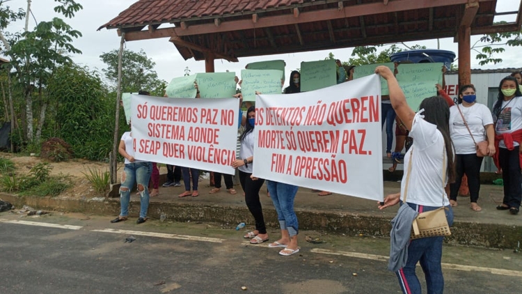 Elas pedem segurança nos presídios - Foto: Divulgação 