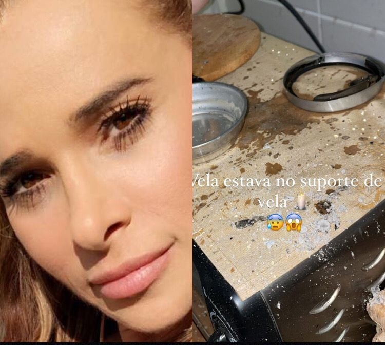 Dany Bananinha mostrou como ficou o local após princípio de incêndio - Foto: Reprodução/Instagram