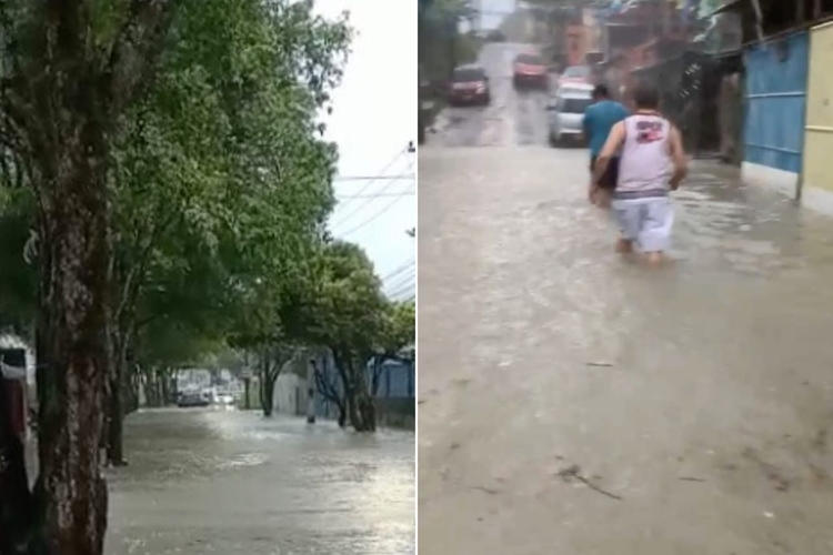Rua José Romão, São José, e Parque Centenário, Flores / Foto: Reprodução