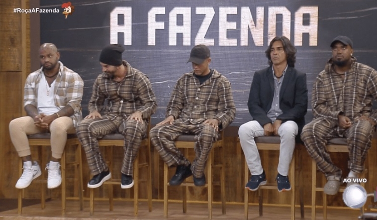 A Fazenda  Roça é formada com Tonzão, Kally, Nadja e Radamés