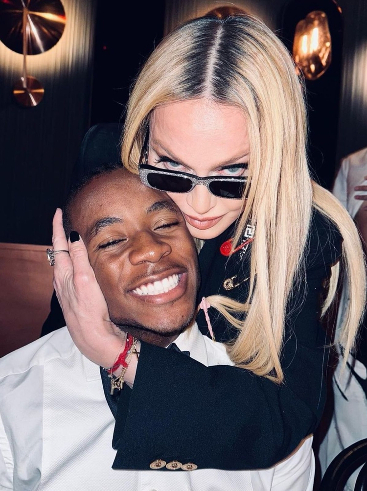 Madonna com o filho David - Foto: Reprodução/Instagram David Banda