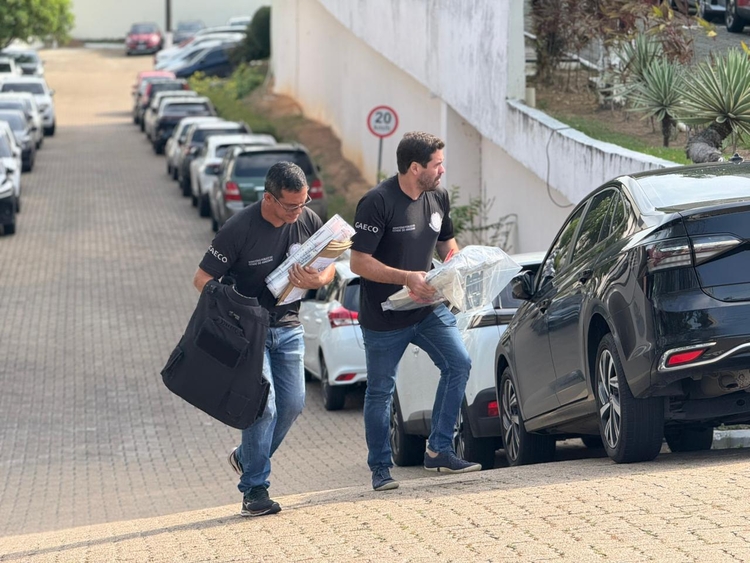 Material apreendido na operação - Foto: Neto Silva/Portal do Holanda