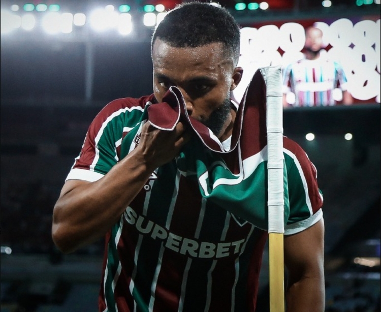 Samuel Xavier comemora gol da vitória do Fluminense - Foto: Reprodução Instagram / Fluminense