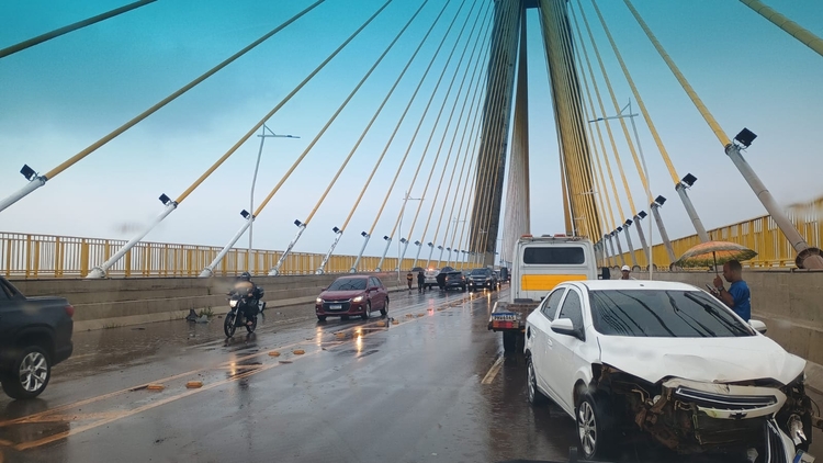 Carro mais atingido - Foto: Divulgação