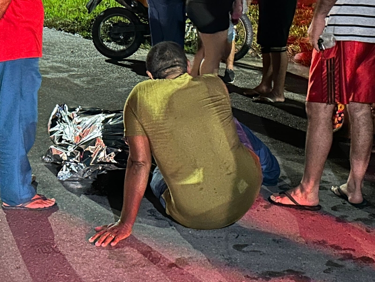 Marido conduzia a moto no momento do acidente - Foto: Jander Robson / Portal do Holanda