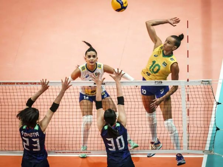 Brasil perdeu para o Japão - Foto: Divulgação/FIVB