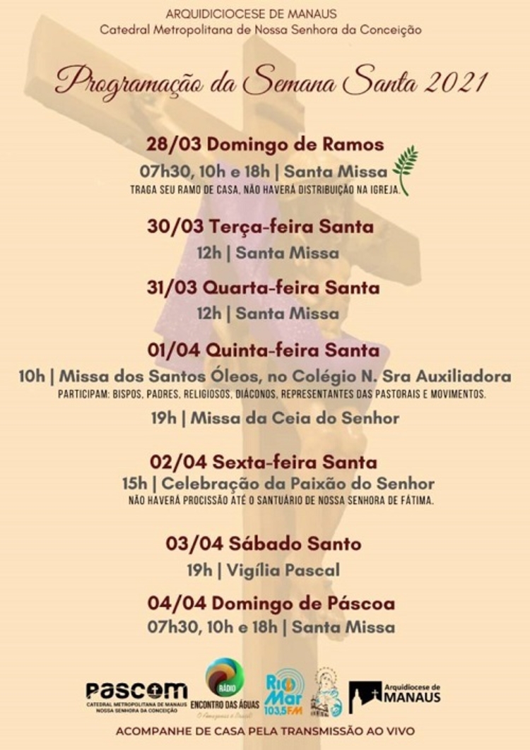 Foto: Divulgação/Arquidiocese de Manaus