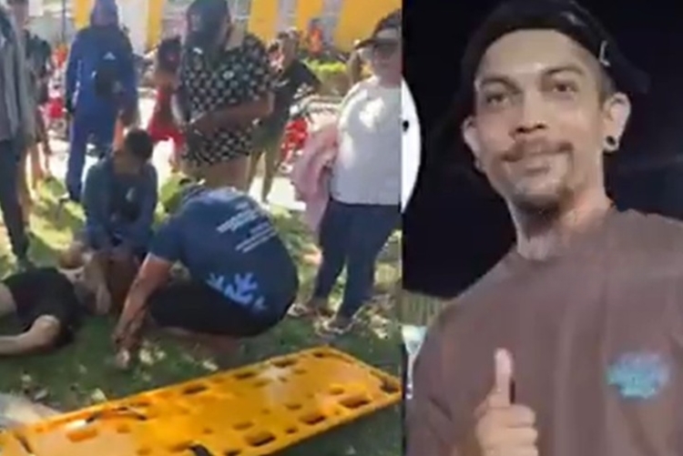 Amilton estava sem capacete - Foto: Reprodução LCJ