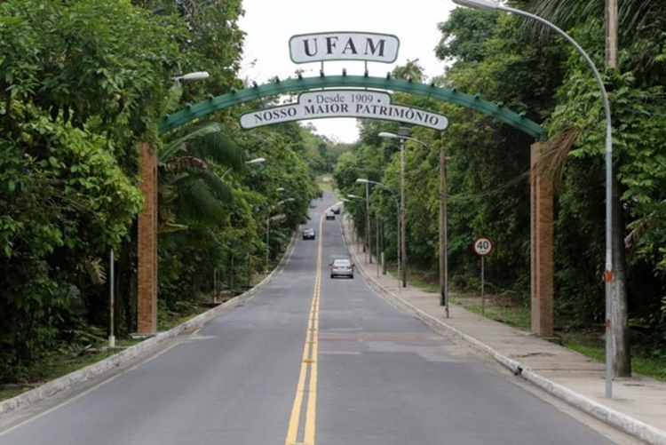 Entrada da Ufam, em Manaus. Foto: Divulgação/ Ufam