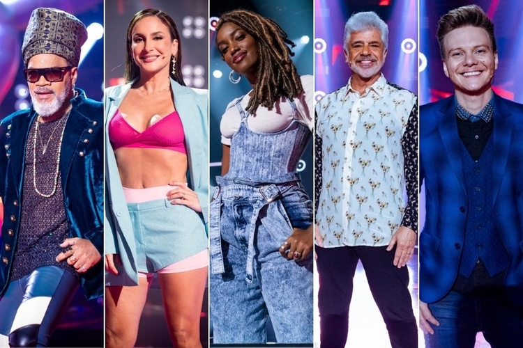 Técnicos da décima temporada do The Voice Brasil - Foto: Globo