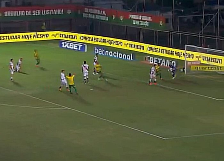 Pênalti deu gol da vitória ao Vasco - Foto: Reprodução