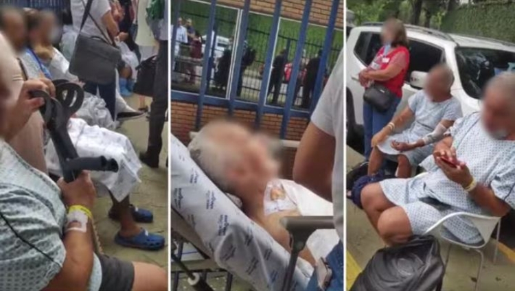 Pacientes foram retirados sem ferimentos - Foto: Arquivo pessoal