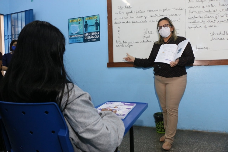 Foto: Divulgação / O carga de professora é o mais exercido por mulheres na capital