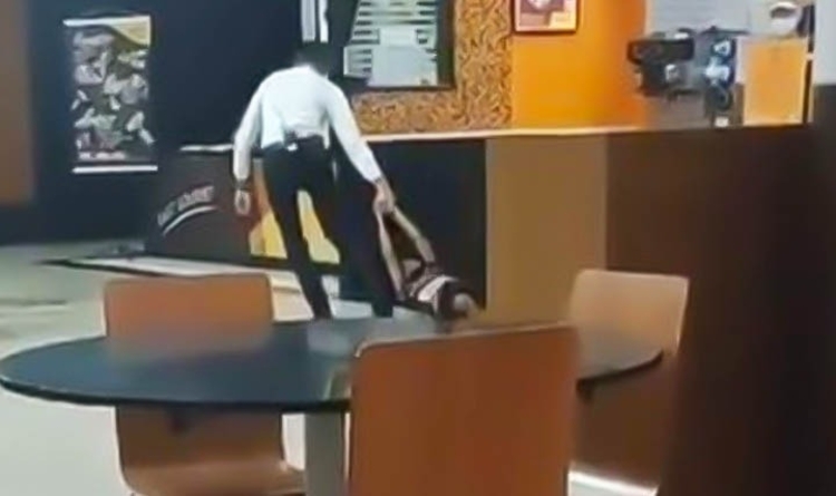 Foto: Divulgação / Cena foi filmada por clientes