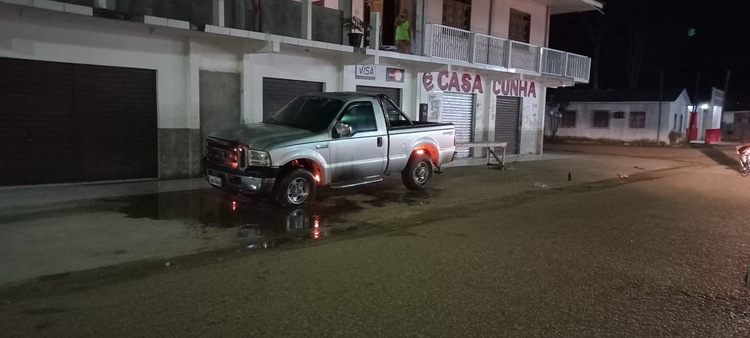 Carro incendiado - Foto: Divulgação PM