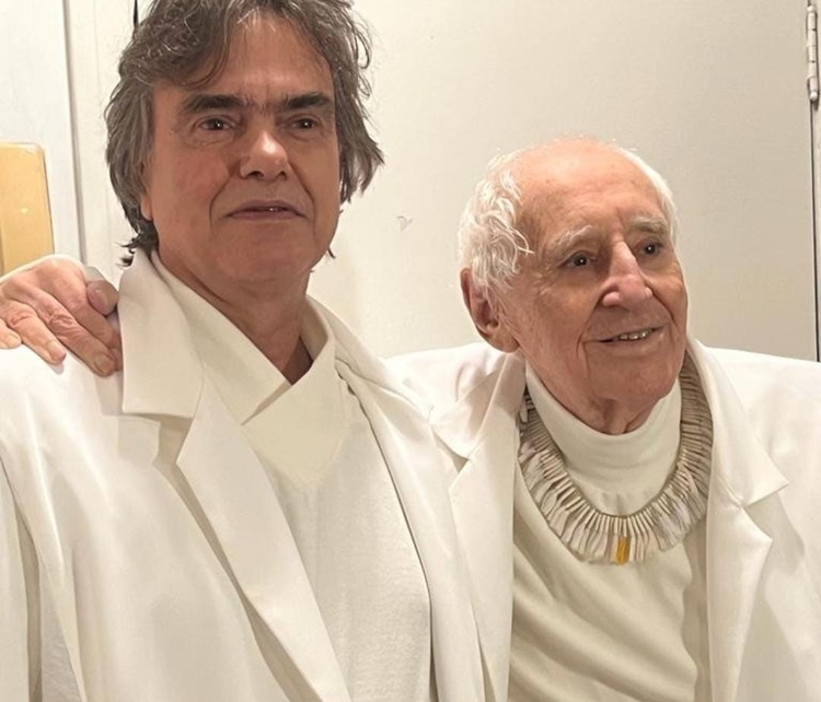 Zé Celso e o marido Marcelo Drummond / Foto: Reprodução / Instagram / Marcelo Drummond