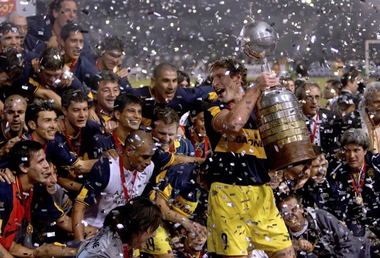 Boca Juniors campeão da Libertadores em 2007 — Foto: Divulgação / Boca Juniors