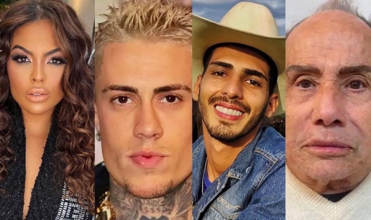 Ex-BBB Paula, MC Daniel, Agenor Tupinambá e Stenio Garcia - Fotos: Reprodução/Instagram/Divulgação