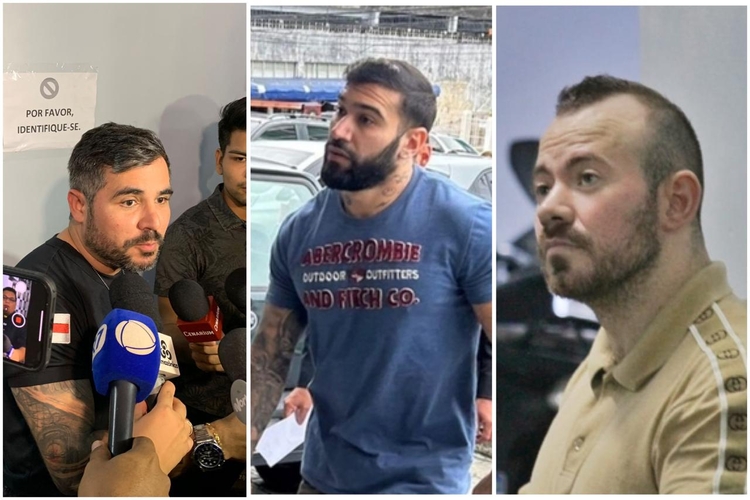 Delegado Cícero Túlio, Bruno Roberto e Hatus Oliveira / Foto: Caio Guarlotte / Portal do Holanda / Divulgação / e Jander Robson Portal do Holanda 