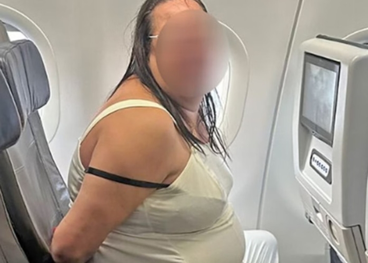 Passageira imobilizada após 