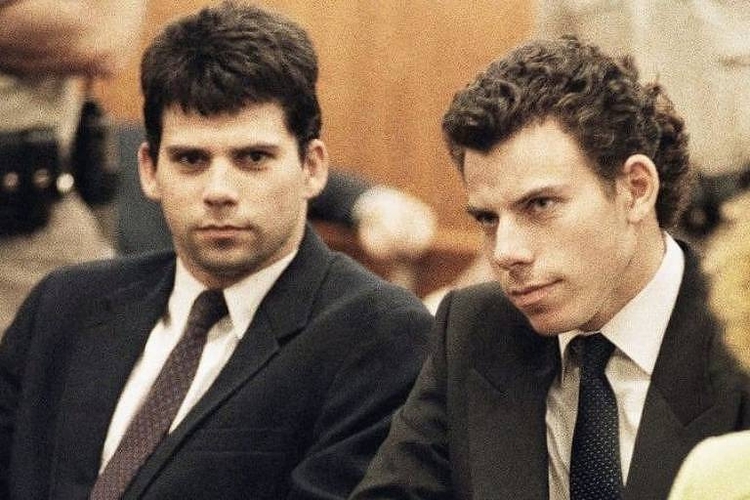 Os irmãos Menendez em tribunal em 1990 - Divulgação