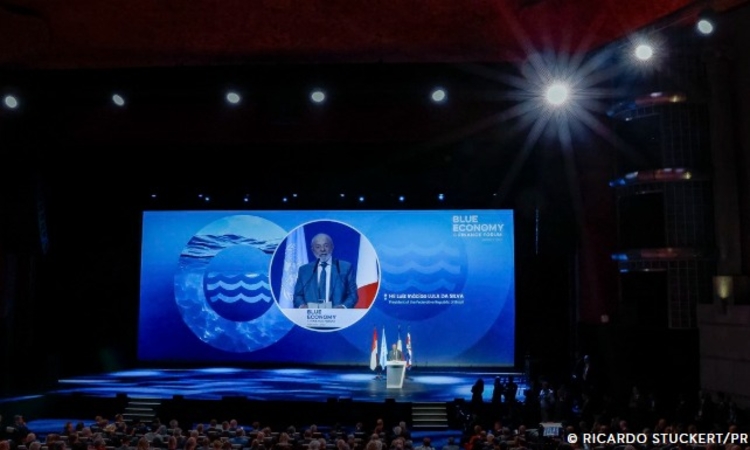 Presidente participou do Fórum de Economia e Finanças Azuis - Foto: Ricardo Stuckert/PR
