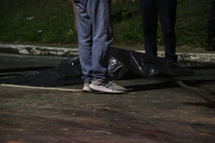 Homem morreu após forte impacto - Foto:Jander Robson / Portal do Holanda