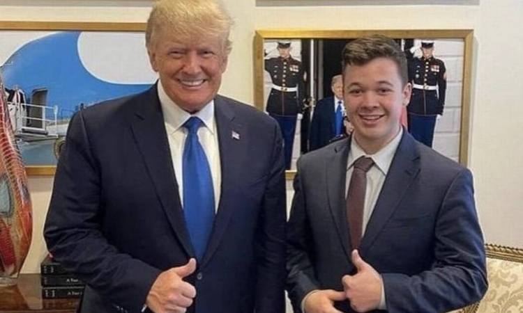 Trump e Kyle - Foto: Reprodução