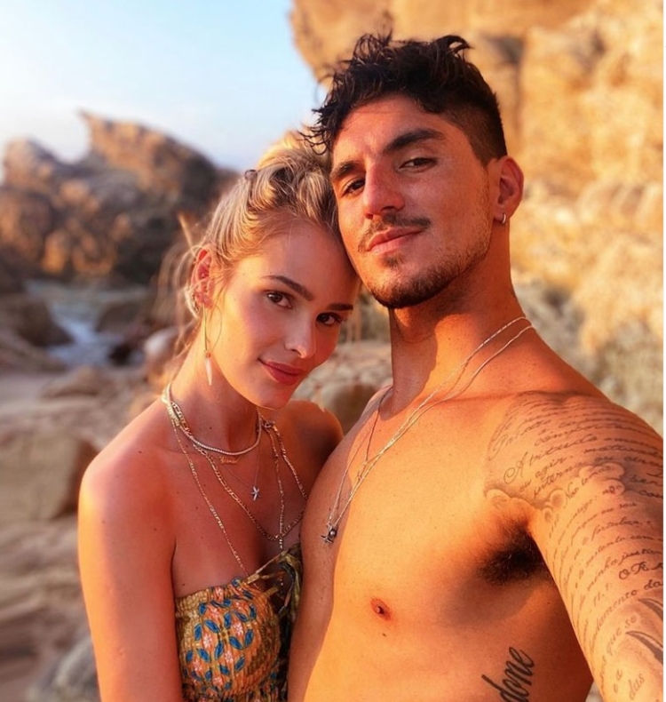 Yasmin Brunet com o marido, Gabriel Medina - Foto: Reprodução Instagram