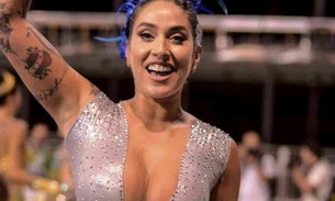  Maiô colado faz Dani Bolina mostrar mais do que devia