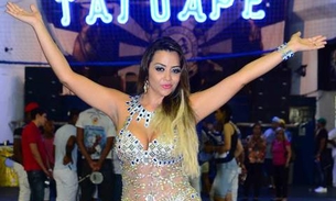 Christiane Guimma é apresentada como musa de escola de Samba Acadêmicos do Tatuapé