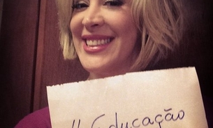  Claudia Raia erra português ao falar de educação e vira alvo de piadas